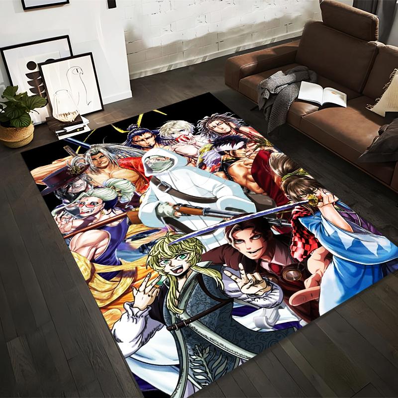 

Colorful Anime-Inspired Carpet with Vibrant Character Design Print Suitable for use as an anti-slip for living room bedroom sofas 40x60cm( 15x23in )