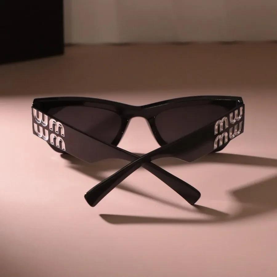 Modische Kleinrahmen-Sonnenbrille Damen Herren Bunt Katzenauge Designer-Sonnenbrille Cool Reise Oculos De Sol
