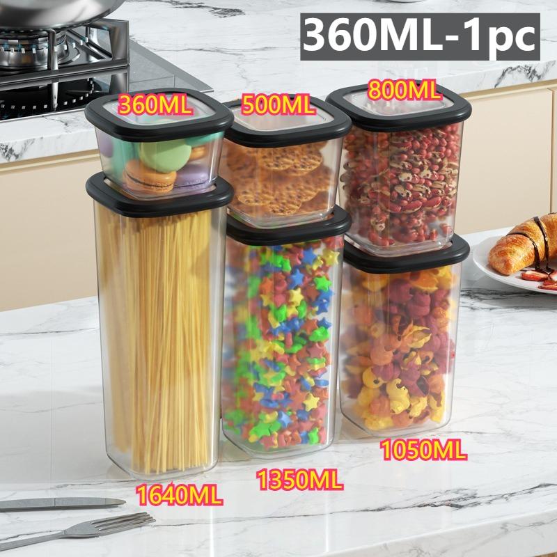 

Airtight Storage Containers with Lids, Muesli Flour Storage Containers, Kitchen Organizer, Food Storage Containers for Freshness