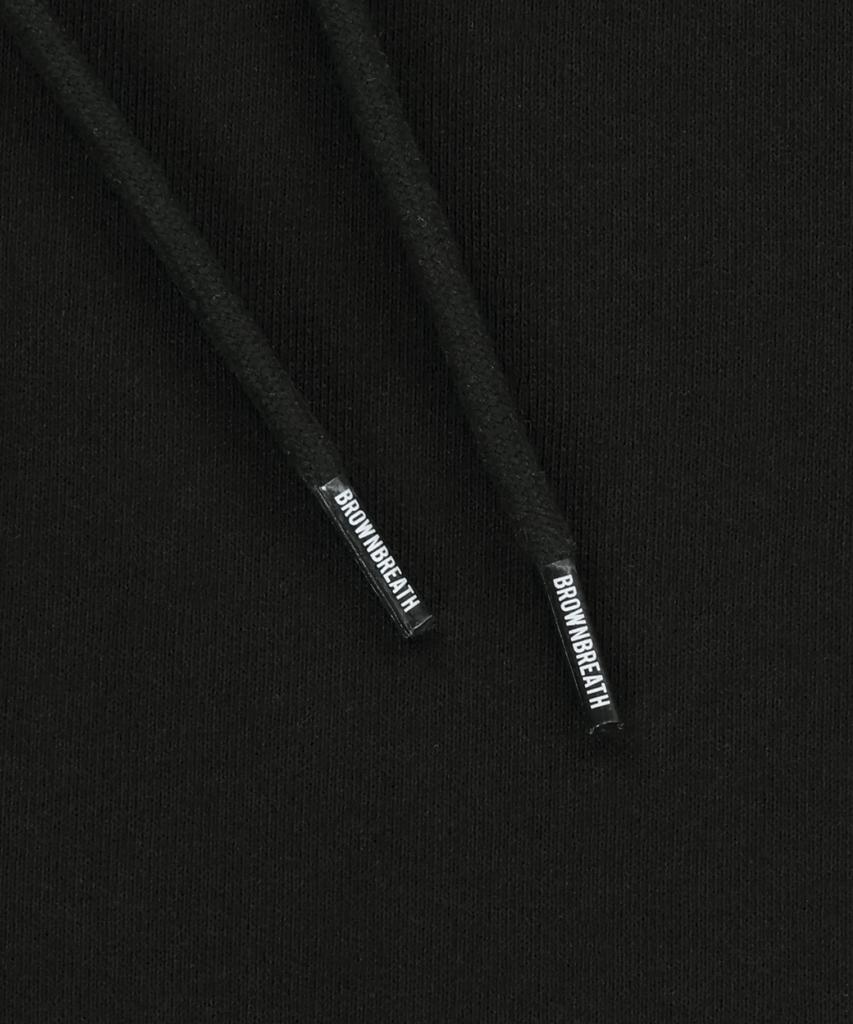 BROWNBREATH Og Tag Wide Sweat Pants - Black