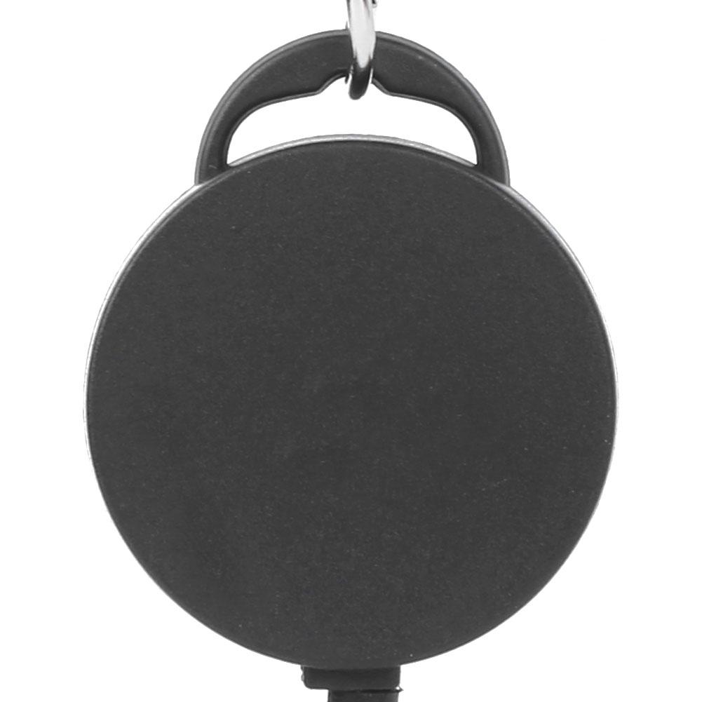 4pcs Telescopic Keychain Anti‑Theft Creative Retractable Key Ring Nylon Rope Outdoor Carabiner Holder for Mobile Phones Wallets
