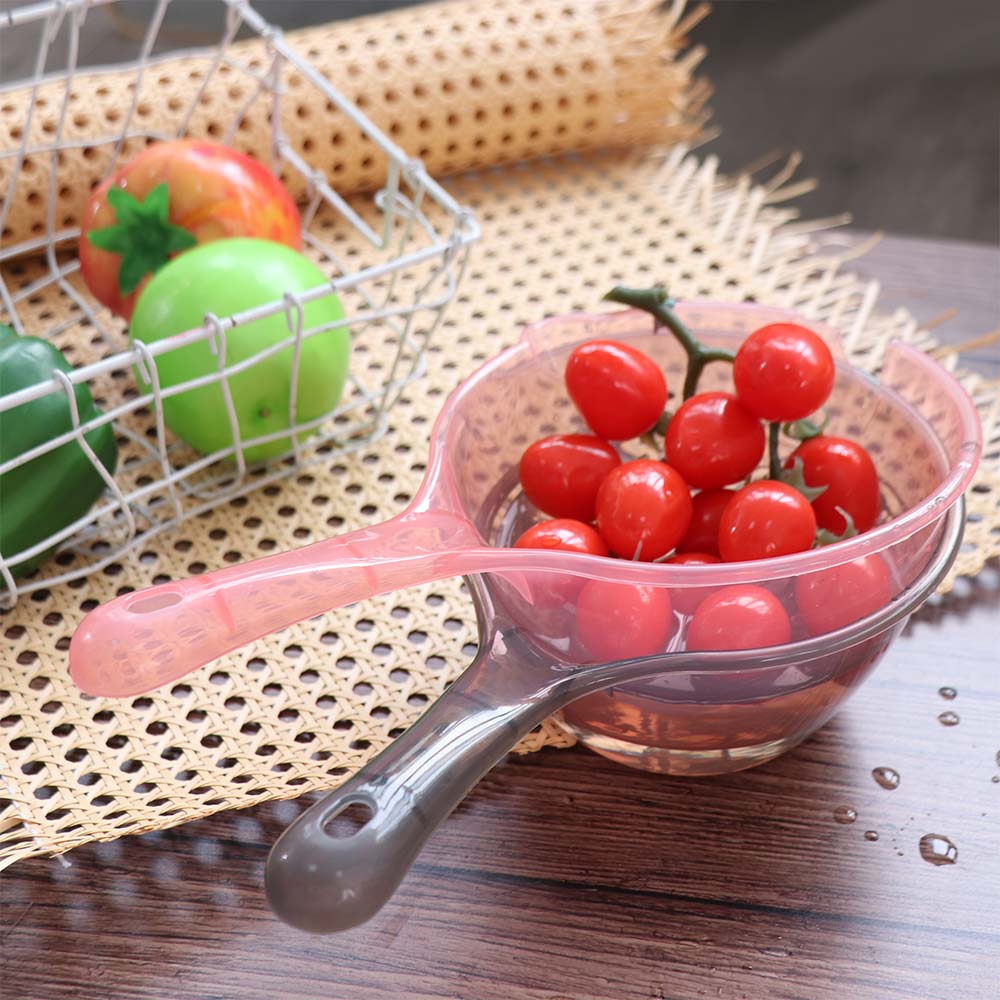 Practical Plastic Water Ladle Large Capacity Thickened Water Dipper Transparent Bath Water Spoon Bathroom