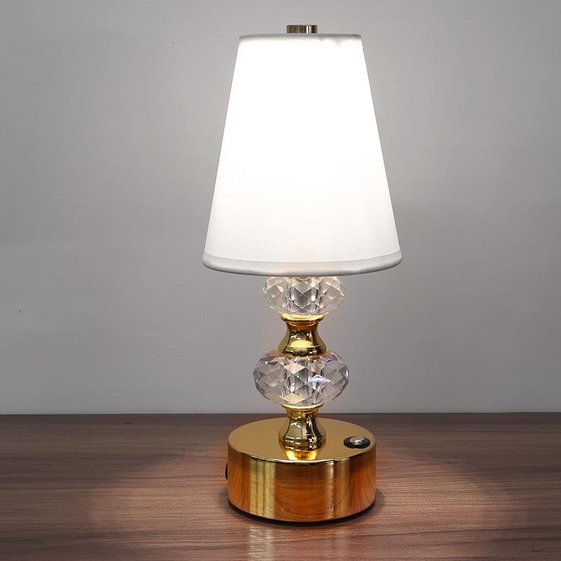 1Pc Bedside Led Desk Lamp Creative Personalized Dormitory Bedroom Eye Protection Lamp Charging Bar Restaurant Table Lamp Night Light