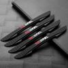 AAHI1 4Pcs Silicone Car Door Rearview Mirror Anti-Collision Bumper Strip Protector Sticker For Opel Astra Insignia Corsa Zafira Antara
