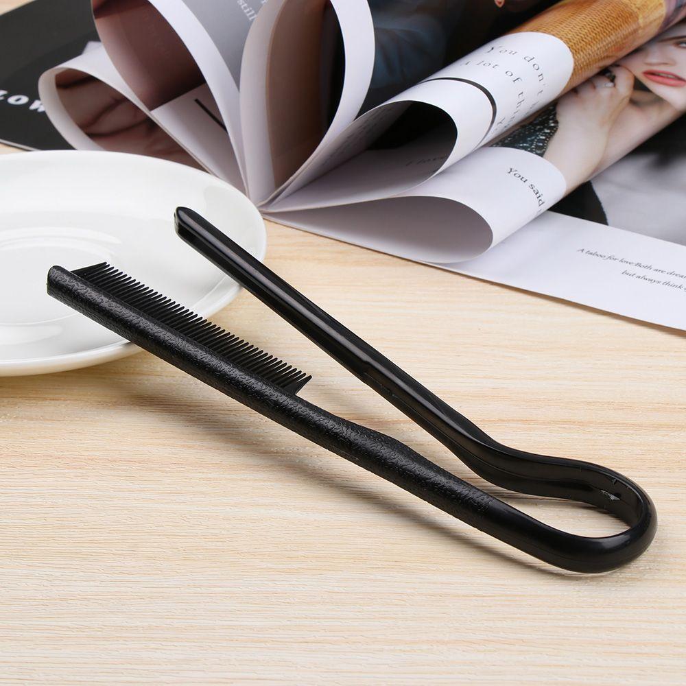 Hold Tongs Tools Hair Styling Salon Comb Hairdressing Smooth Tool Hair Straighten