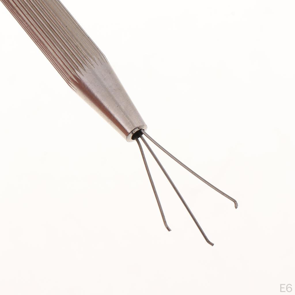 3Prong / 4 Prong Gem Holder Pick Bead Holding Holds Loose Grabber Tool Pickup