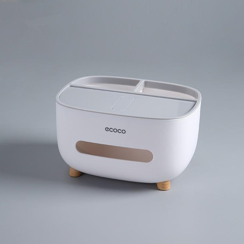

Household Napkin Tissue Box, Multifunctional Storage, Remote Control Holder, Sundries Boxes for Living Room, Bathroom, Bedroom сірий колір