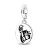 Original 925 Sterling Silver Charms Bead American Flag Independence Day Pendant Fit Original Bracelet For Women DIY Jewelry Gift