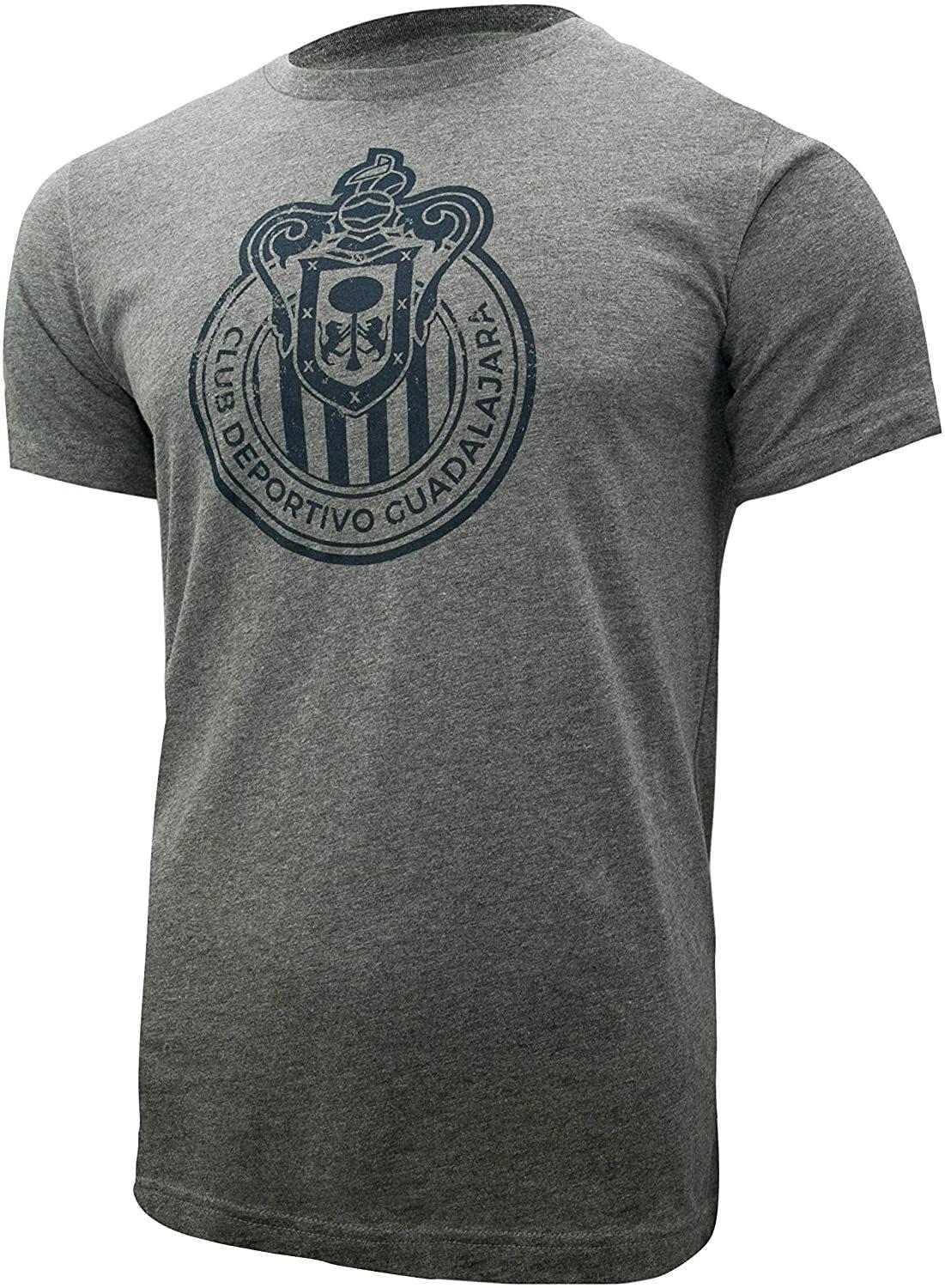 Chivas De Guadalajara Officially Licensed Soccer T-Shirt Cotton 04 Small XL