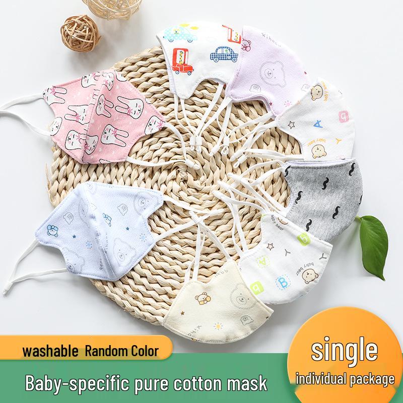 Children's Cute Cartoon Breathable Cotton Travel Mask XRKZ02