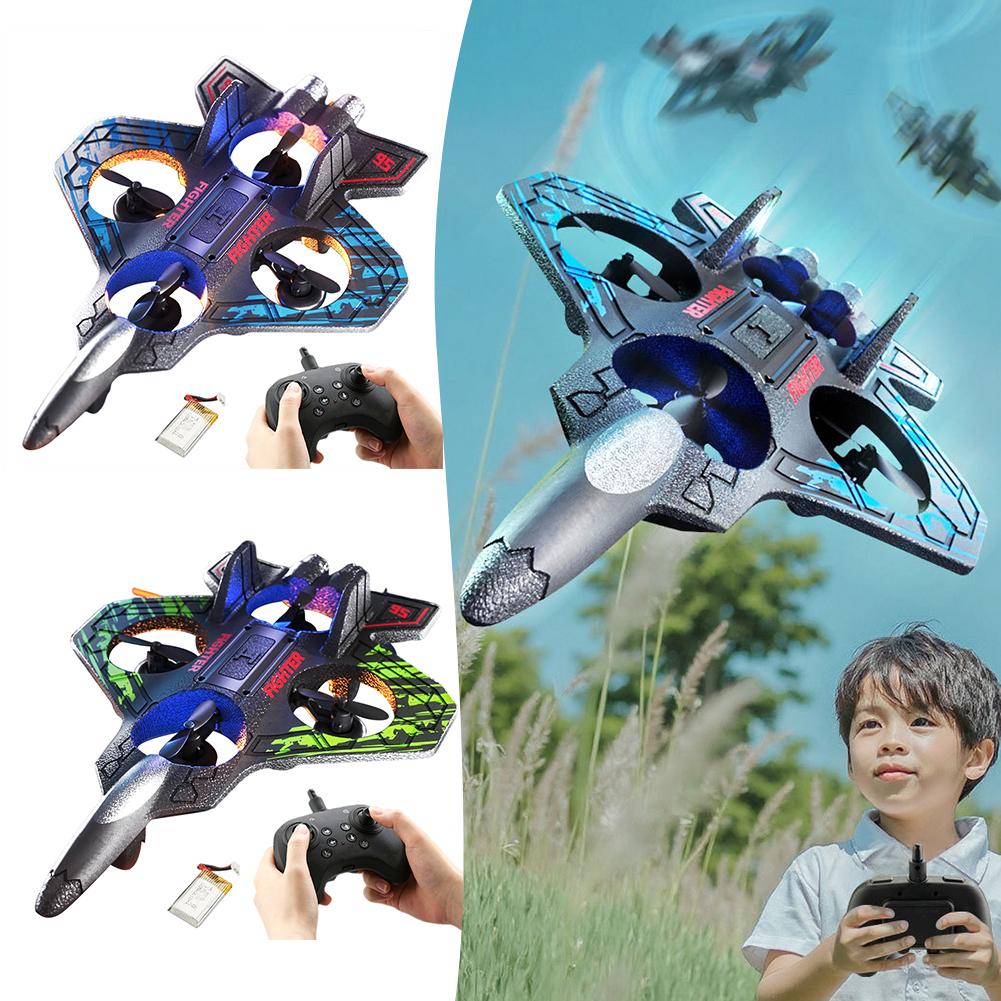 2.4GHz Remote Control Airplane Drone High Speed EPP Foam Toys Plane Birthday Present For Kids