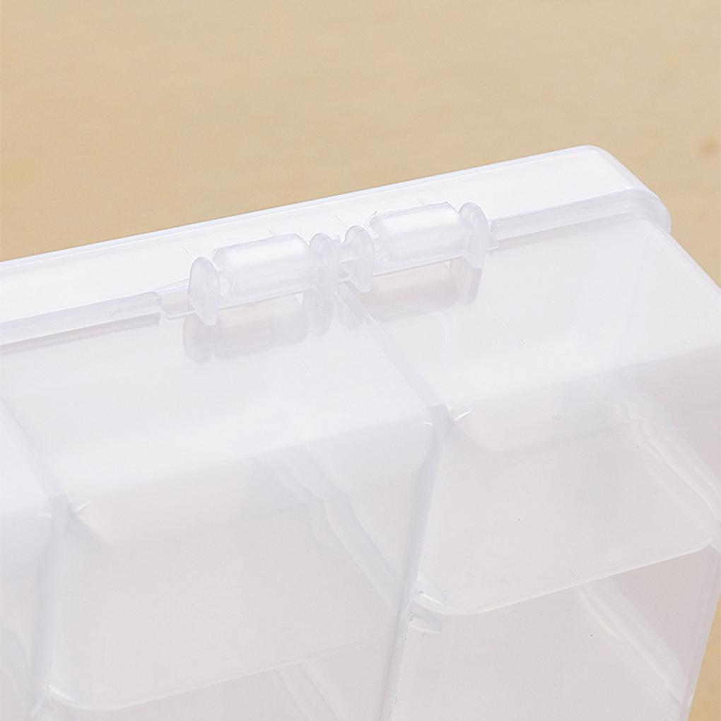 36 Grids Clear Plastic Organizer Detachable Box with Compartment Dividers Holder Jewelry Bead Container Case Tapes