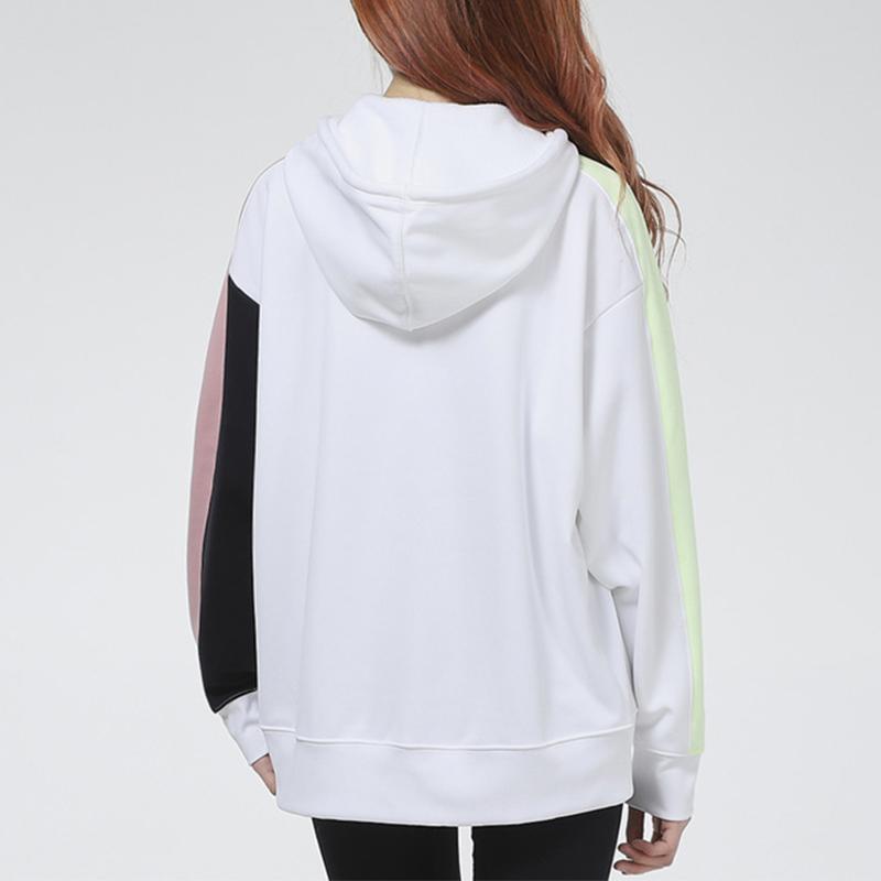 Nike Colorblock Pullover Hoodie Damen Hoodies Weiß DA0472-100