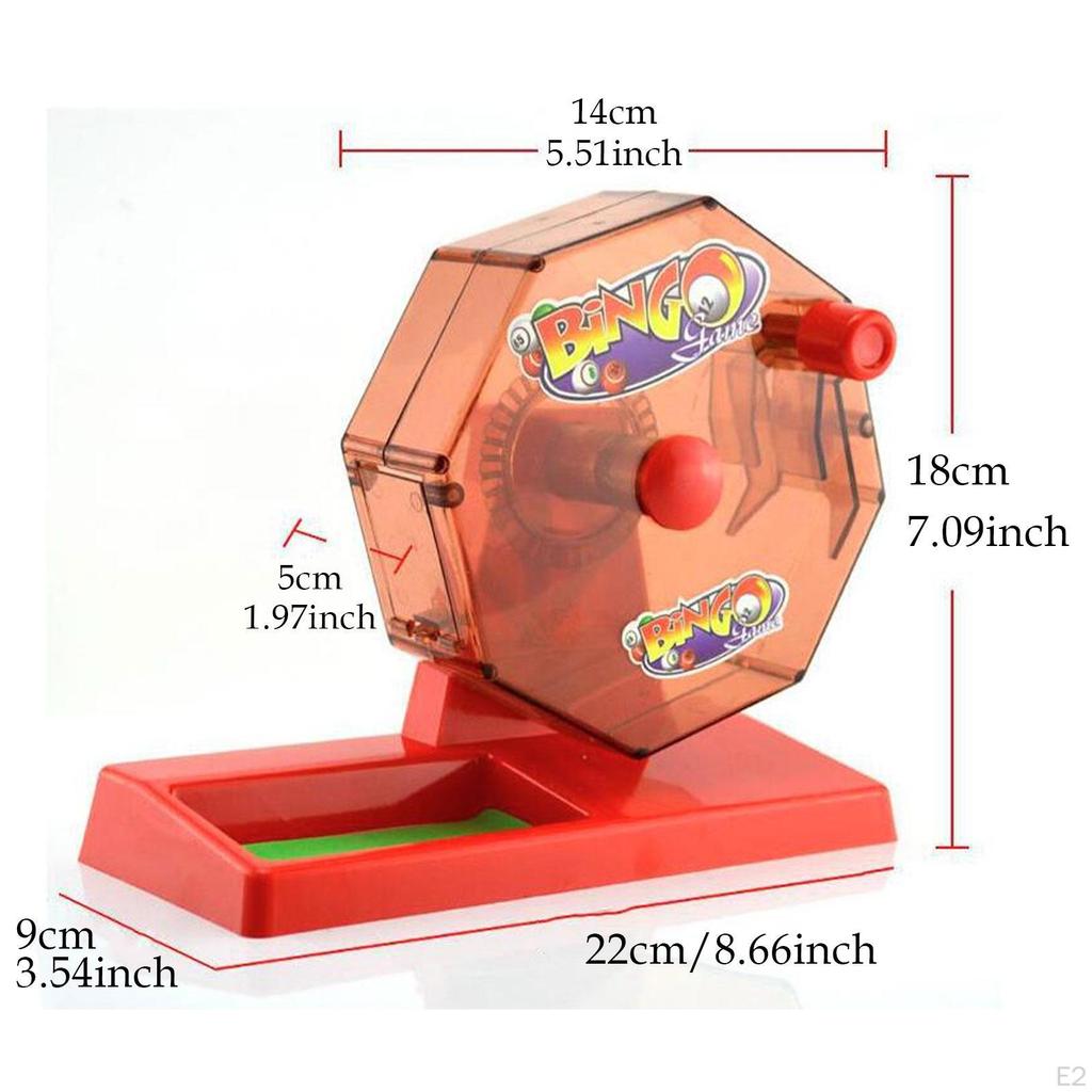 Herní zařízení bingo s bílými loterijními čísly pro skupinové aktivity