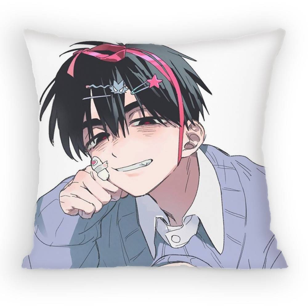 Alien Stage Ivan Pillow Case Antidustmite Pillowcase Invisible zipper silky short plush Sofa cushion cover