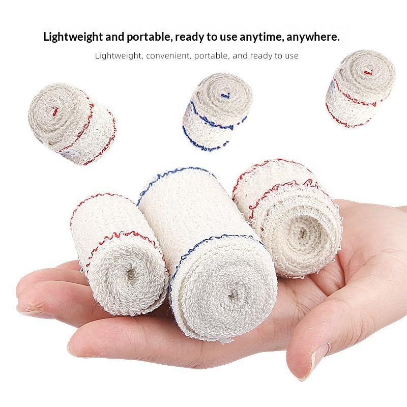 1 Rolls Premium Elastic Bandage Wrap With Hook & Loop Fasteners At Both Ends Reusable Bandages For Waist Legs Elbow & Knee Wrap