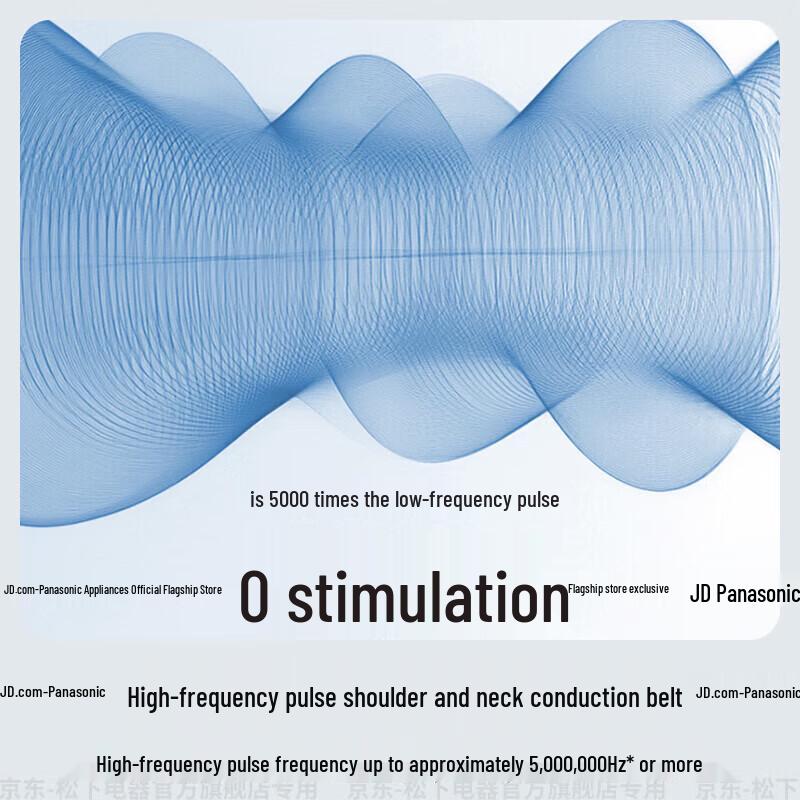 Panasonic V-Neck Electric Shoulder and Neck Pulse Massager CN plug (adapter included)