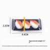Dollhouse Sushi Bento Simulation Food Model Realistic Mini Ornament for Doll House Kitchen Decor Props