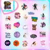 50 Dance Stickers Inspirational Ballet Dance Girl Ins Wind Dance Girl Girl Hand Account