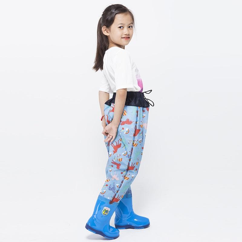 Children's Waterproof Fishing Boots, Jumpsuit for Fishing, Kids Wading Boots, Trousers, Wading Shoes