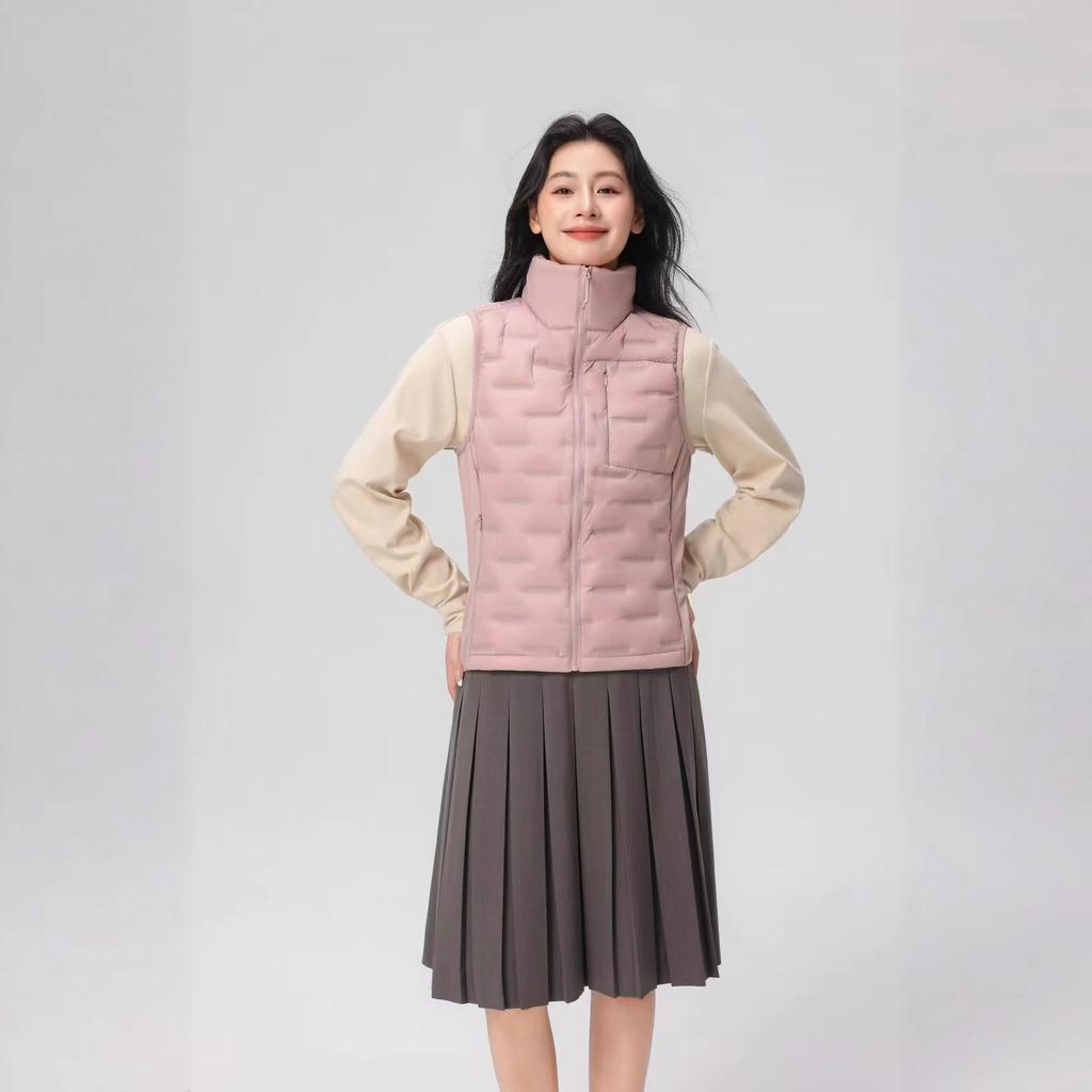 New light autumn and winter casual fashion vest versatile thermal vest down jacket women's vest jacket