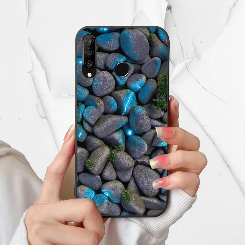 Phone Cover For Huawei P30 Lite Silicone Case MAR-LX1A Fashion Painted Shockproof Soft Fundas For Huawei Nova 4e Coque P30Lite