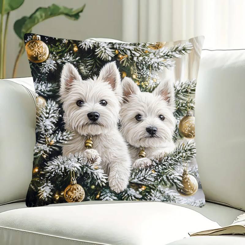 Cozy Cabin Patterned PillowcaseSuitable for sofa car bedroom decorative cushion cover pillow cover