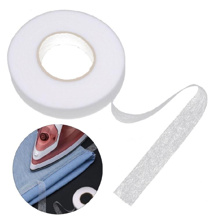 Without Sewing Iron On Hemming Strips 2.0cm Clear Fabric Adhesive Tape for Long Time Garment Repairs and Projects