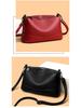Elegant Women's Soft Leather Large Capacity Crossbody Bag 2025 - Chic Handheld Tote for Commuting Moms