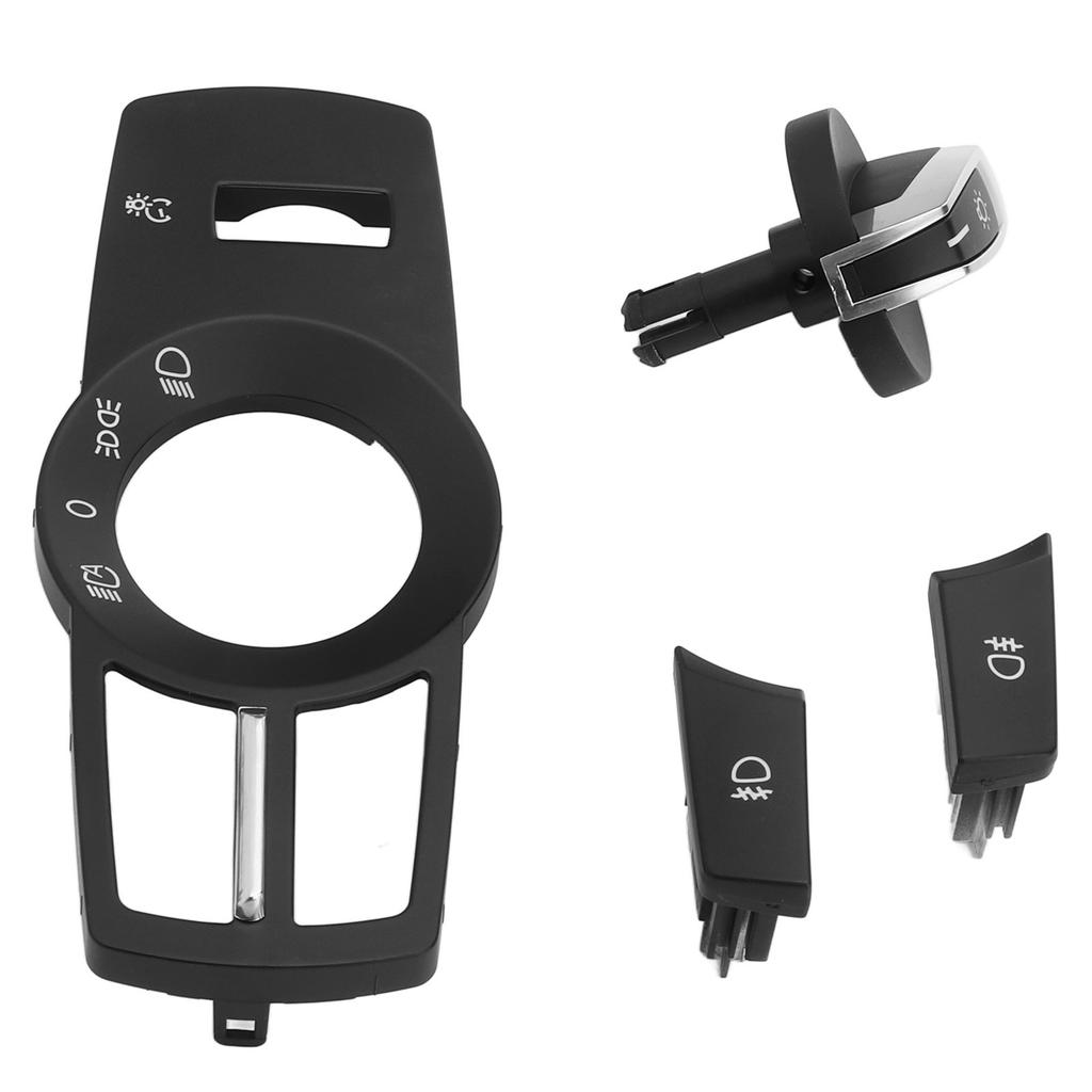 Headlight Switch Rotation Button Headlamp Control Panel Car Interior Accessories for 5 6 7 Series X3 X4 Matte Black