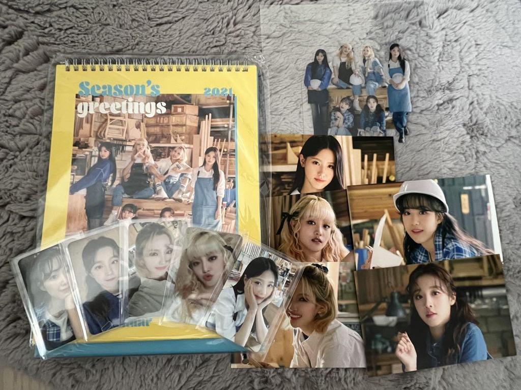 [USED] (G)I-DLE Season's Greetings 2021
