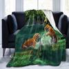 Printed Blanket Flannel Sofa Blanket Digital Printed Blanket