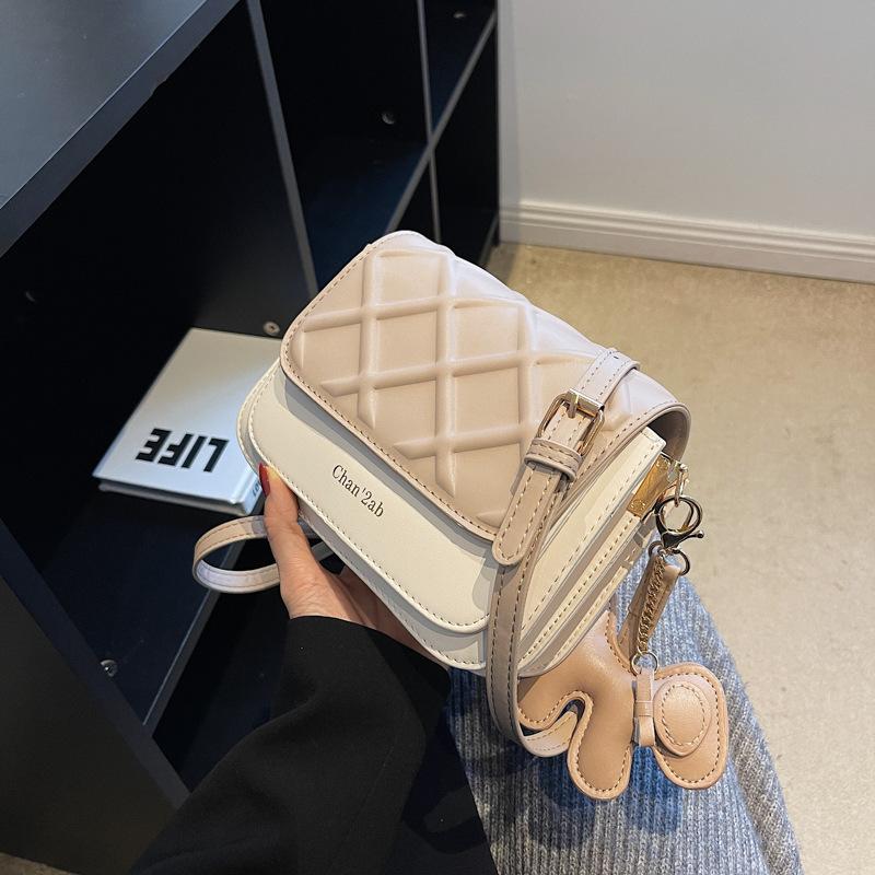 

Корейская модная универсальная сумка через плечо, женская осенняя новая модная простая сумка через плечо, маленькая и элитная маленькая квадратная сумка