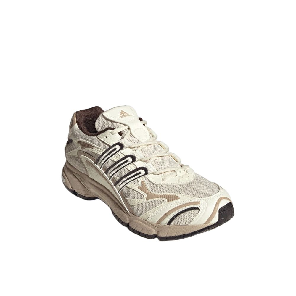 Adidas Originals Temper Run 2.0 Wygodne Antypoślizgowe Trwałe Niskoprofilowe Buty Taty Unisex Trampki Brązowe Białe JR9560