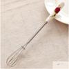 Bear Ceramic Handle Stainless Steel Compact Manual Egg Beater Cake Cookie Baking Mixer