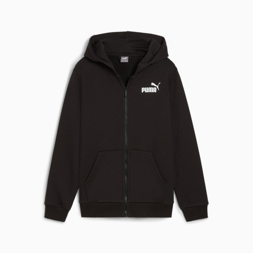 Boy's Hoodie Puma POWER GRAPHIC FZ FL Black 68185501 Size 152