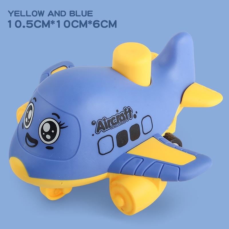 Press-Action Toy Airplane for Kids, Interactive Play Vehicle for Boys and Girls