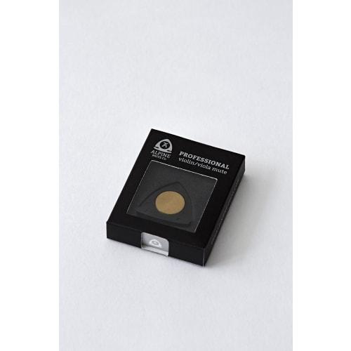 The Alpine Mute Co. Menuhin Professional Mute for Violin and Viola, Shielded, Black