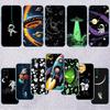 RA4 Astronaut Space Moon Alien Phone Case for LG K22 K30 K40 K41 K42 K50 K50S K51 K51S K52 K61 K62 K71 K92 Q60 Q61 V40 V50 V60