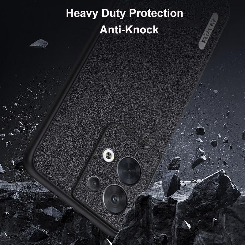 Luxury Leather Case For OPPO Reno 8 9 Pro Plus 5G Back Cover Matte Silicone Protection Phone Case For OPPO Reno 7 Pro 7 SE Coque