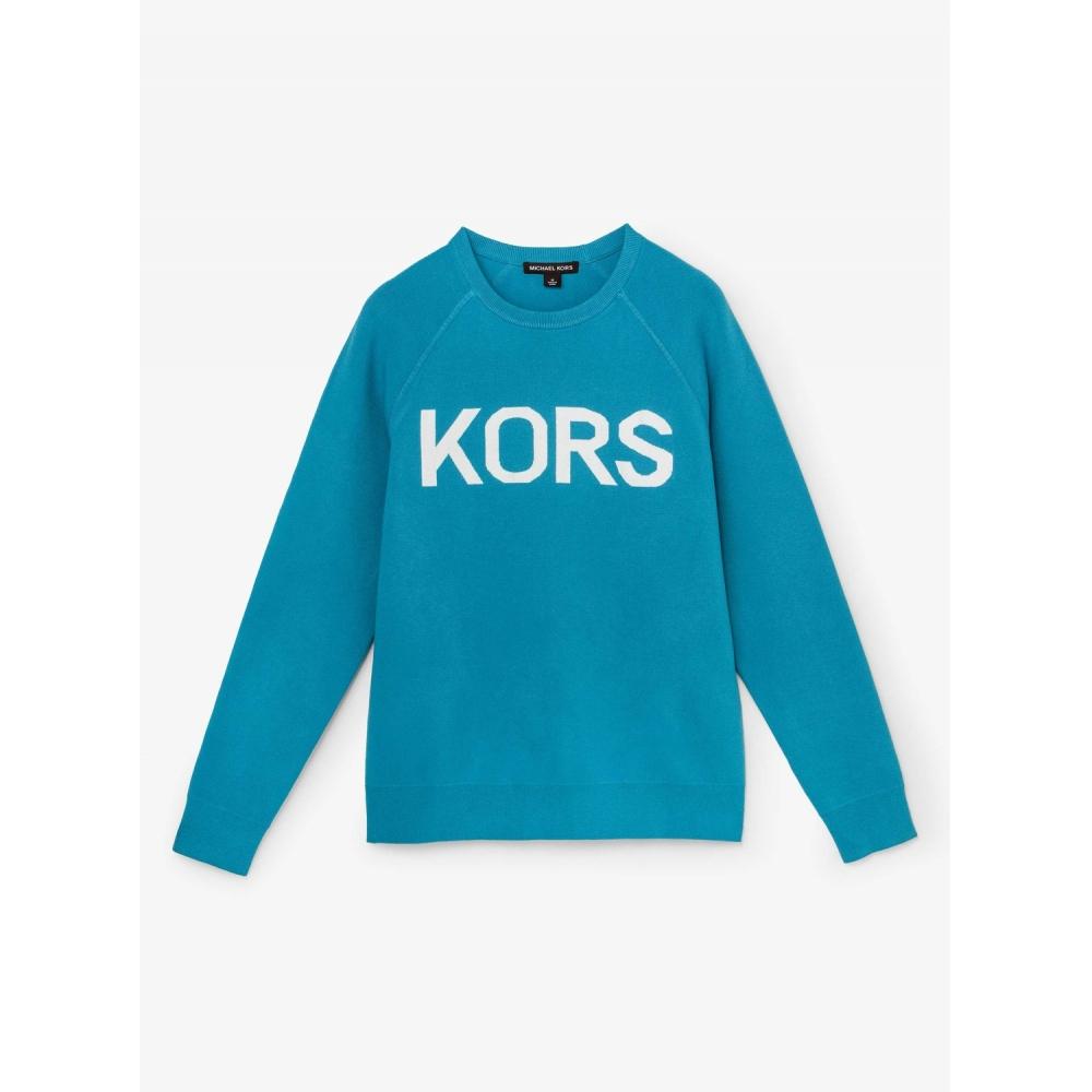 

MICHAEL KORS KORS СТРЕЙЧ-ВИСКОЗА СВИТ OH360AF2LY4432 BLUE MOON