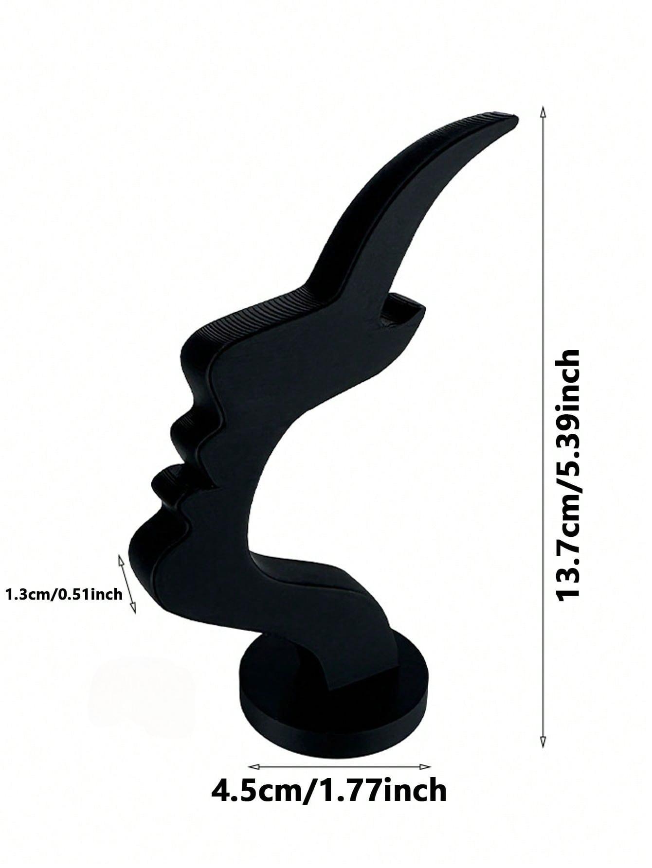 1 шт. Уникальная изогнутая оправа для очков Держатель для солнцезащитных очков Футляр для солнцезащитных очков Хранение солнцезащитных очков Хранение очков чёрный