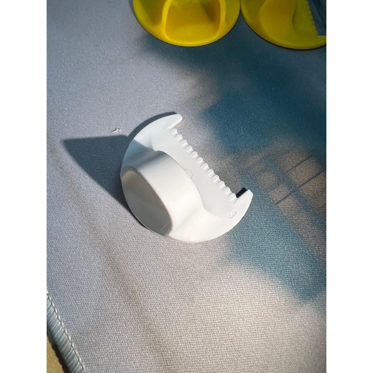 

Набор противоскользящих швейных шаблонов для последовательной строчки - руководство по шитью своими руками, пэчворк и вспомогательный инструмент для шитья для начинающих, чтобы сделать это удобно 3mm белый