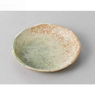 Set of 5 Wakakusa Round Small Plates Earthenware Japanese Commercial 3.0 [9.5cm] [Japanese Restaurant, Inn, Tableware, Use]