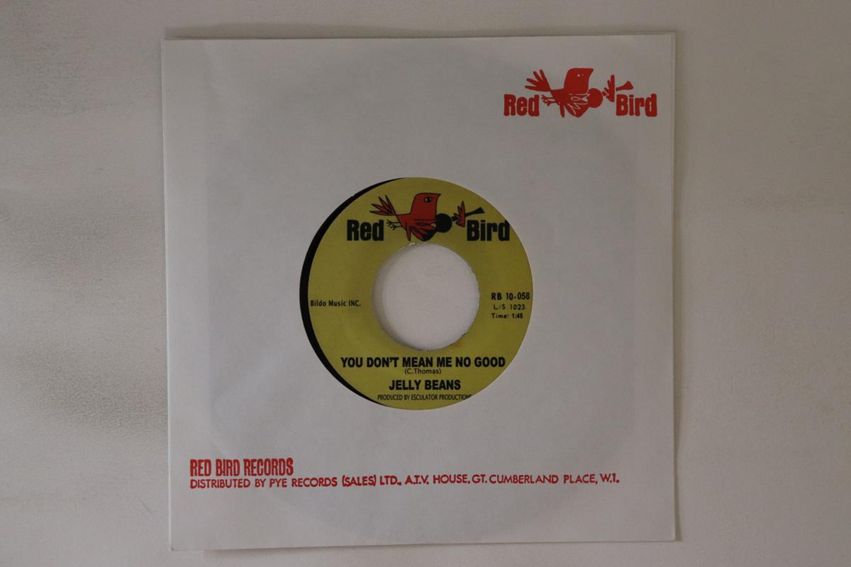 

7inch Record JELLY BEANS You Dont Mean Me Good Im Hip To RB10058 RED BIRD Non Japan SoulFunk Used
