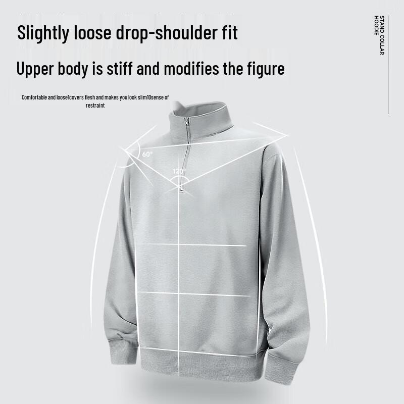 Warrior Men's Stand Collar Sweatshirt