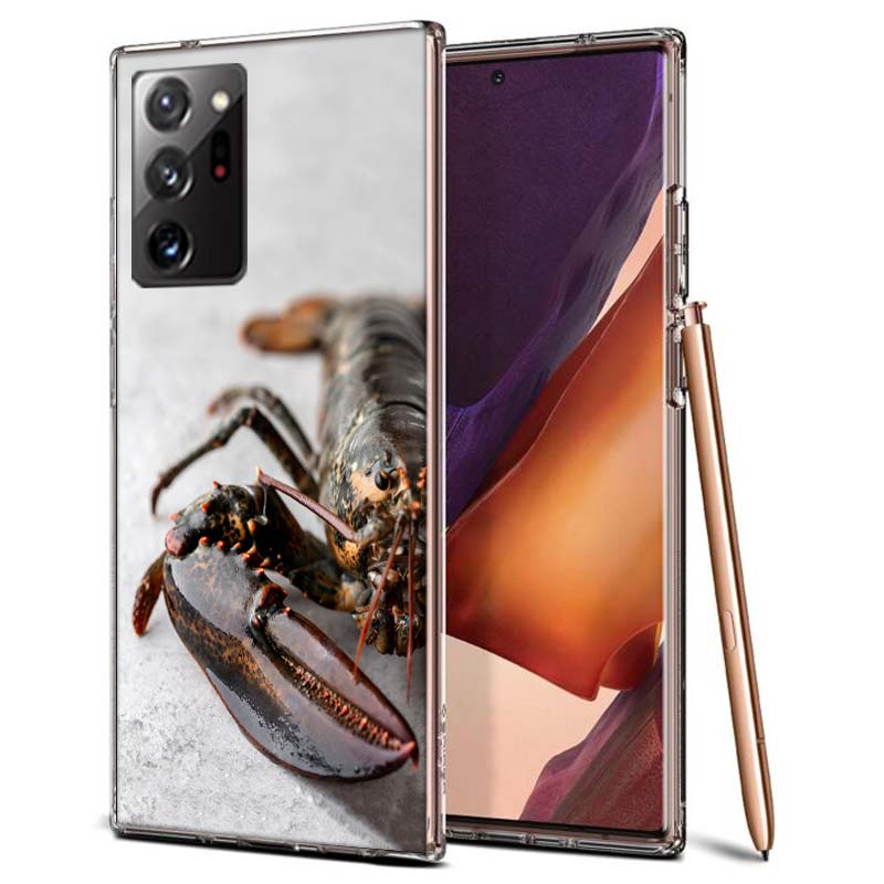 Live Lobster Phone Case for Samsung A55 A35 A25 A15 A07 A05S A16 A17 A26 A36 A37 A56 A57 Galaxy Note 20 10 A50S A71 A51 A31 A30