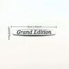 1pc 3D ABS Grand Edition Badge Side Fender Vehicle body Badge Sticker for W211 W212 W213 GLA GLK ML GL GLC GLE