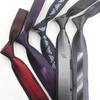 [BUBU Ohana] Narrow Tie, 6cm Blade Width, Business Tie, Formal, Men's, Slim, Smart, Narrow Tie, All Seasons (Spring, Summer, Autumn, Winter),