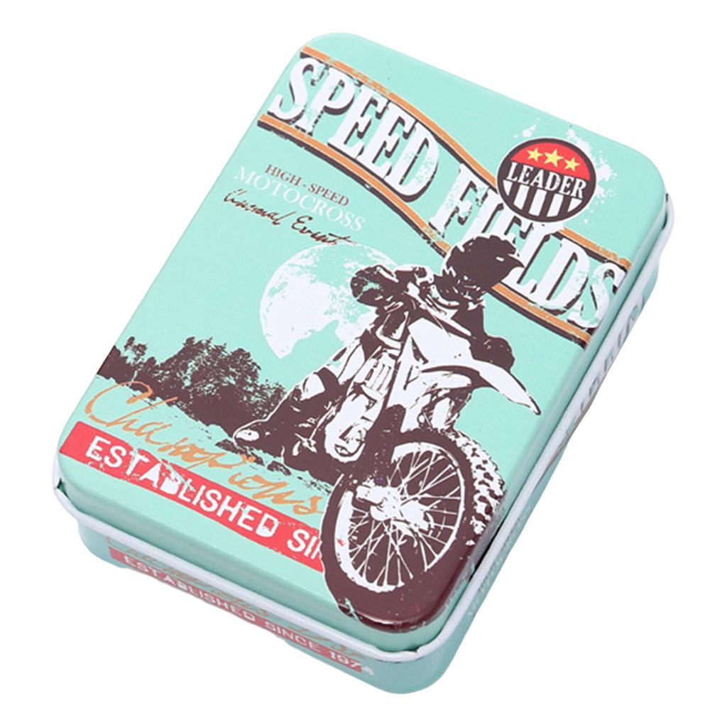 Cute Cartoon Storage Boxes  Metal Tinplate Box Small Empty Cartoon Trinket Coin Containers For Stickers Watercolor Jewelry
